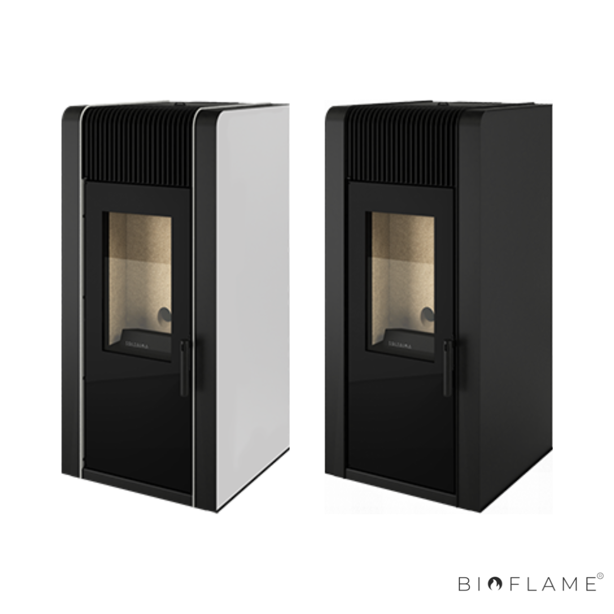 Salamandra a Pellets Canalizável Solzaima Aspen Collection 12 kW