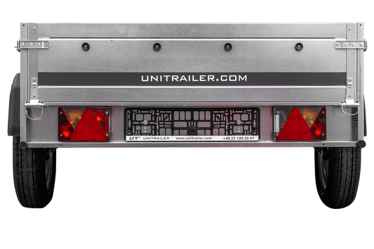 Reboque para automóvel 230 x 125 cm Garden Trailer 230 KIPP